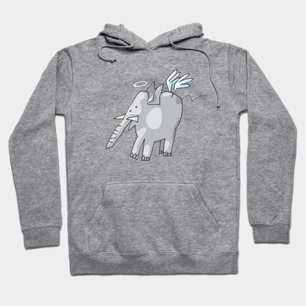 AngelPhant Hoodie by Freehanddk